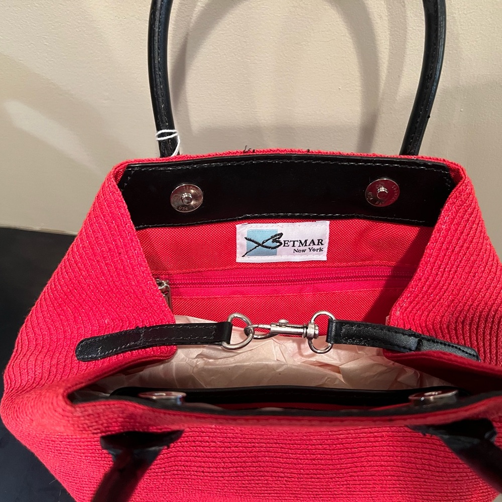 Red Women's Tote Bag - Picture 2 of 3